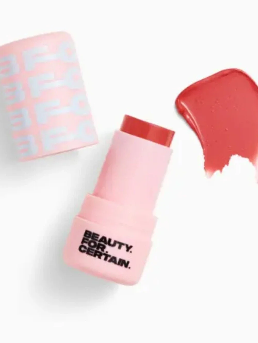 BEAUTY FOR CERTAIN Lip+Cheek Stick Sangria(Strawberry Sorbet-Berry Pink) Sealed